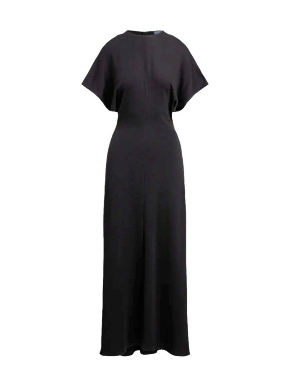 NWT Polo Ralph Lauren Wool-Blend Jersey Knit Dolman Dress in Black L $298 - Picture 6 of 14